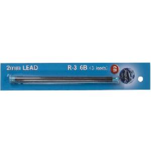 Pacific Arc Lead Refills  2mm 6B (3ct tube)